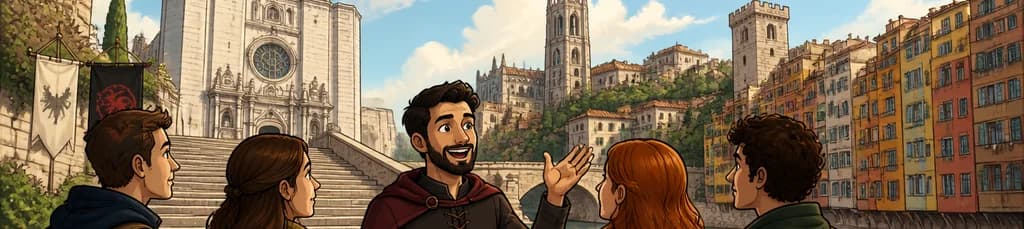 Recorrido temático de Juego de Tronos por la ciudad de Gerona