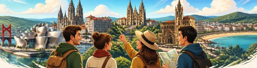 Recorrido privado de cinco días por el norte de España