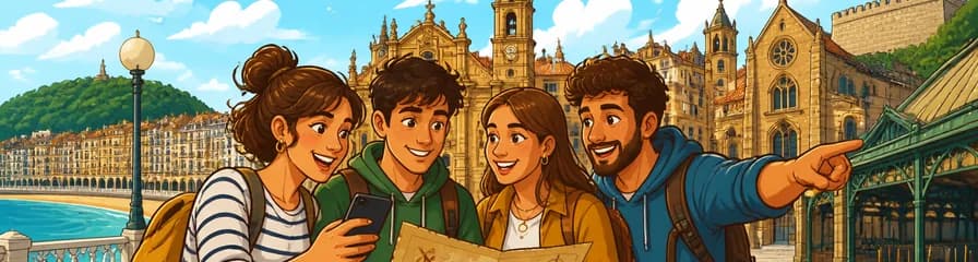 Aventura de exploración al aire libre por el Casco Antiguo de San Sebastián