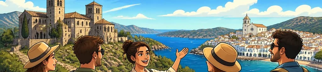 Excursión para grupo reducido a Cadaqués y el Monasterio de San Pere de Rodes desde Girona