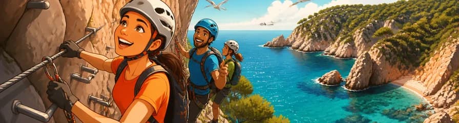 Explora la Vía Ferrata Cala del Molí en la Costa Brava