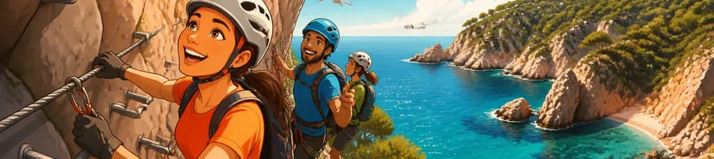 Explora la Vía Ferrata Cala del Molí en la Costa Brava