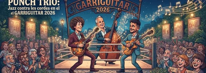 PUNCH TRIO: Jazz contra les cordes en el GARRIGUITAR 2026