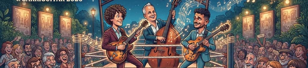 PUNCH TRIO: Jazz contra les cordes en el GARRIGUITAR 2026