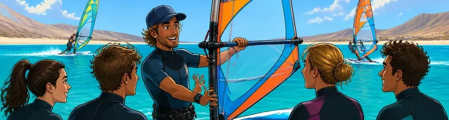 Experimenta el windsurf en Fuerteventura con nuestras clases especializadas