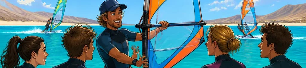 Experimenta el windsurf en Fuerteventura con nuestras clases especializadas