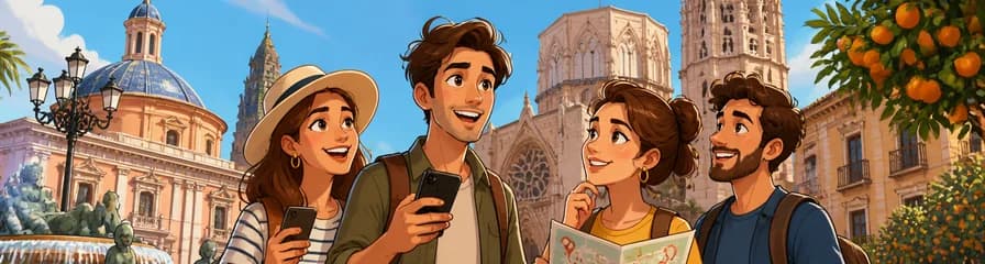 Valencia al descubierto: una ruta guiada interactiva en tu smartphone