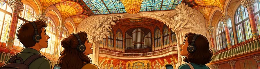 Descubre el Palau de la Música Catalana: Acceso Prioritario con Audioguía