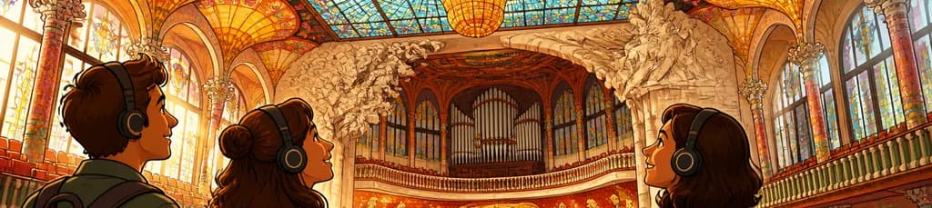 Descubre el Palau de la Música Catalana: Acceso Prioritario con Audioguía