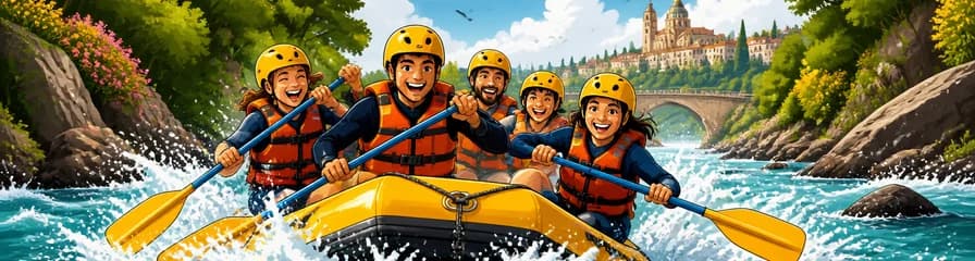 Aventura de Rafting en el Río Genil de Córdoba