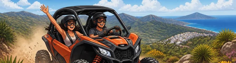 Aventura guiada de tres horas en Buggy Safari por las montañas de Mijas