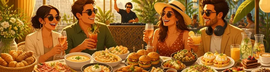 Disfruta del Bubble Brunch en Casa Suecia con cócteles y DJ