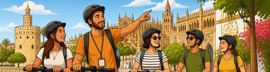 Visita turística en patinete eléctrico por Sevilla