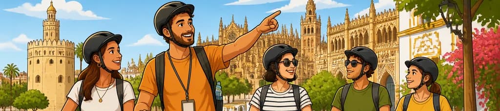 Visita turística en patinete eléctrico por Sevilla