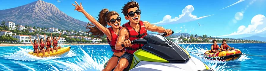 Emocionante Alquiler de Motos Acuáticas en la COSTA DEL SOL con Sesión Fotográfica