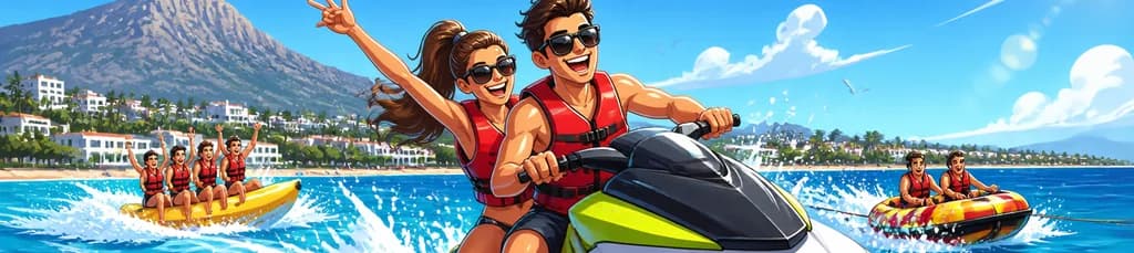 Emocionante Alquiler de Motos Acuáticas en la COSTA DEL SOL con Sesión Fotográfica
