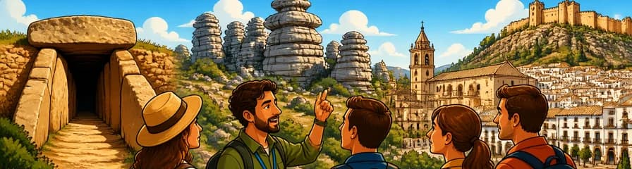 Excursión privada de un día a Antequera y El Torcal desde Málaga