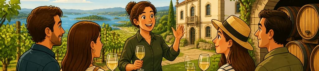 Recorrido guiado por las Bodegas Granbazán