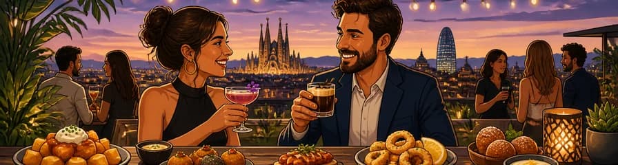 Vive la auténtica experiencia de un taller de cocina de tapas españolas en Barcelona