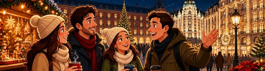 Recorrido privado en Eco Tuk Tuk para admirar las luces navideñas de Madrid