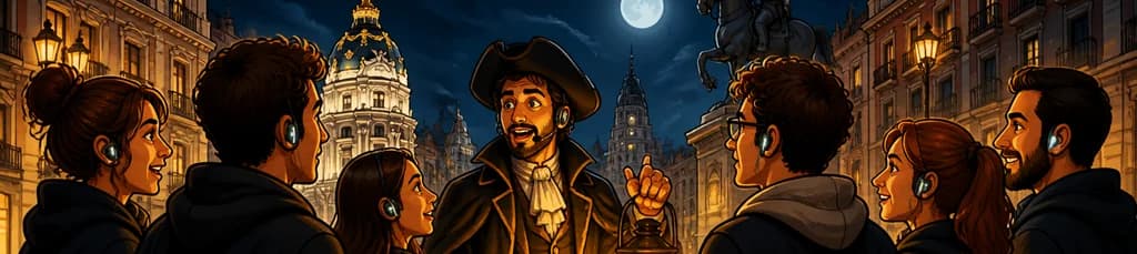 Recorrido teatralizado "Capital Secreta" por las calles de Madrid