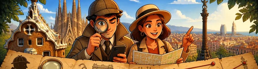 Juego de misterio y asesinato de Sherlock Holmes para explorar Barcelona a tu propio ritmo