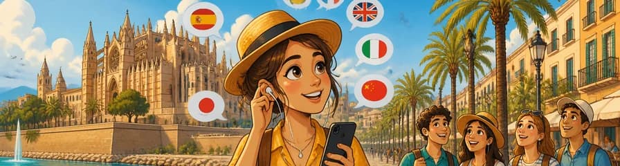 Descubre Palma de Mallorca a tu ritmo con una audioguía para móvil en 7 idiomas