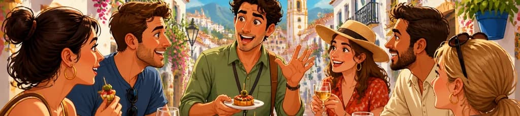 Descubre Marbella: Tour Gastronómico de Tapas, Bebidas y Manjares con un Guía Local