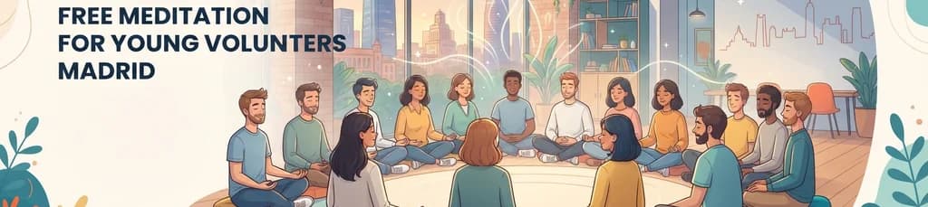 Sesión Gratuita de Meditación para Jóvenes Voluntarios en Madrid
