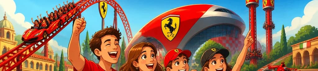 Adquiere tus entradas para Ferrari Land