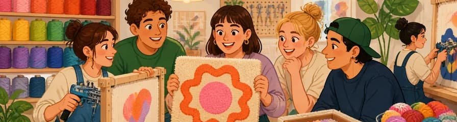 Taller de Tufting TUTU — Crea tu alfombra, hazla única.