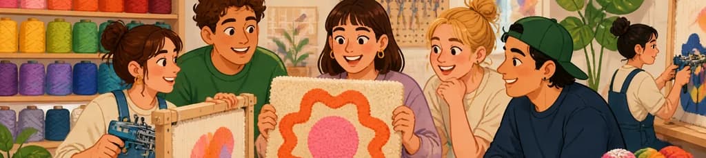 Taller de Tufting TUTU — Crea tu alfombra, hazla única.
