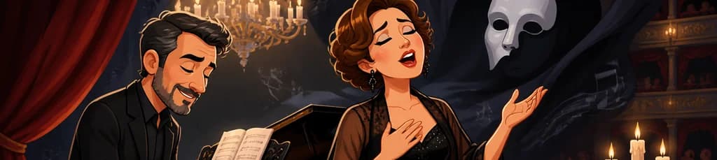 Concierto de Piano y Voz: Un Homenaje a El Fantasma de la Ópera