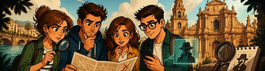 Un juego de detectives al aire libre: Murcia Murder Mystery
