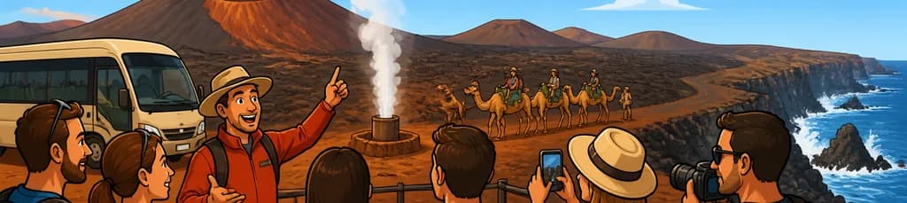 Una travesía volcánica por Timanfaya y los volcanes de Lanzarote