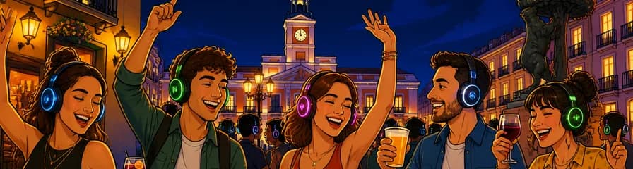 Madrid: Vive una Fiesta Silenciosa