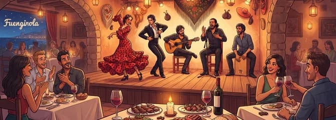 Noche de Flamenco y Gastronomía en Fuengirola: Espectáculo y Cena en Tipi Tapa