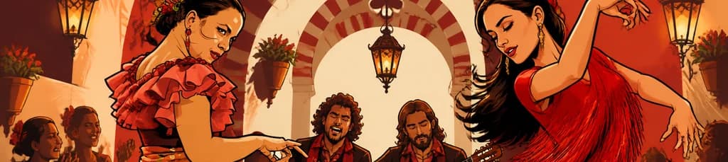 Acceso al espectáculo de flamenco en Los Gallos