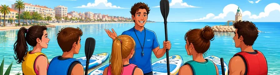 Lección de Paddle Surf en Torrevieja