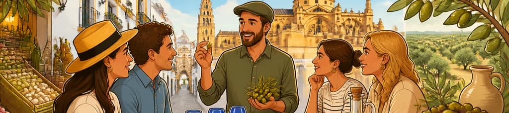 Experiencia de desayuno y recorrido con cata de aceite de oliva en Córdoba
