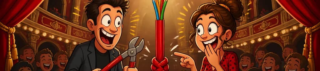 La comedia Corta El Cable Rojo llega al Teatro El Brillante de Córdoba