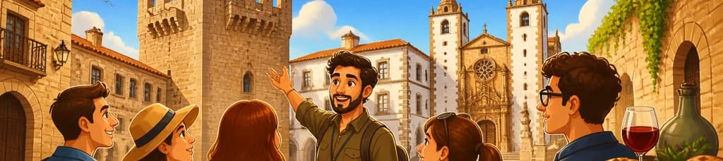 Recorrido exhaustivo por Cáceres con accesos incluidos
