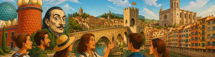 Una inmersión en la obra de Dalí y el encanto de Besalú y Girona para grupos reducidos
