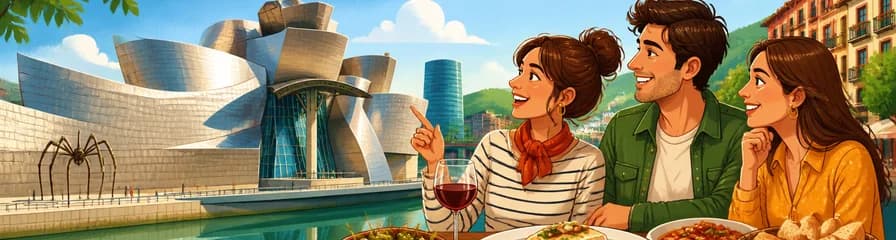 Visita Exclusiva CERTAL: Museo Guggenheim y Menú Vasco en Bilbao (4 horas)