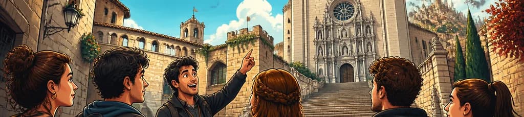 Recorrido a pie por Girona: descubre los escenarios de Juego de Tronos