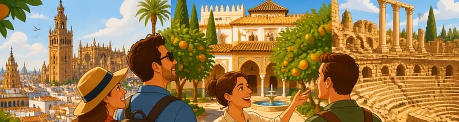 Descubre Sevilla y el conjunto arqueológico de Itálica en un tour privado desde Madrid