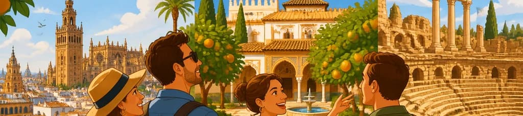 Descubre Sevilla y el conjunto arqueológico de Itálica en un tour privado desde Madrid