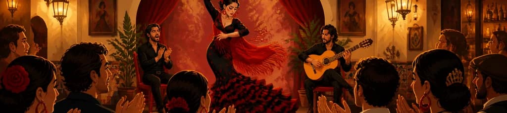 Flamenco en vivo en el Tablao Opera Flamenca