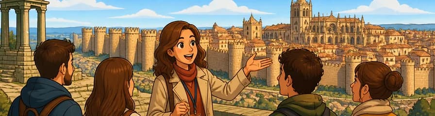 Recorrido privado a pie de tres horas por Ávila con guía oficial