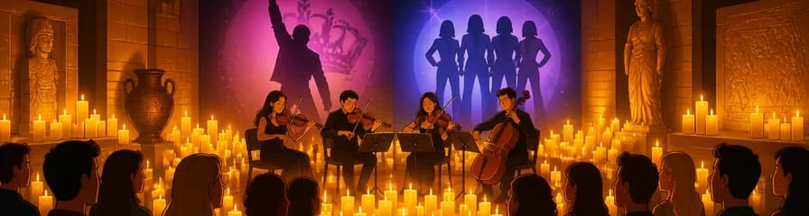 Concierto Candlelight: Un Duelo Musical entre Queen y ABBA en el MARQ